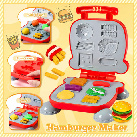 59 Piece 3 In 1 Dough Set For Kids Ages 3 To 8, Art Crafts Dough Tools Kit With Noodle Maker, Ice Cream Mold, Hamburger Mold