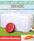 Outdoor Water Storage Tank For Camping And Home Use, Huge Capacity 50L To 340L, Heavy Duty Portable Water Barrel For Emergency Supply
