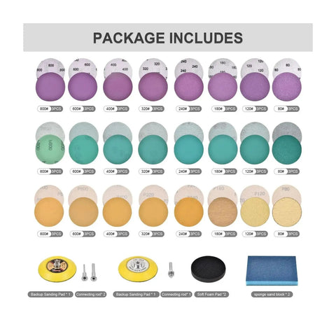 Grab These 78 Pc Crazy Awesome Sanding Discs With Super Easy Hook Loop Backing Pad For Your Drill Make Wood And Metal Projects Fly Smooth Fast Today. Includes various grit levels and sanding pads.
