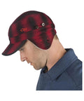 Side view of Yukon Cap Winter Hat With Windproof Water Resistant Pertex Endurance Shell And Plush Fleece Lining For Bone Chilling Cold Subzero