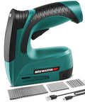 Cordless 2 In 1 Brad Nailer And Stapler Kit With USB Charger Cable, 4V Portable Electric Stapler Tacker for upholstery and carpentry