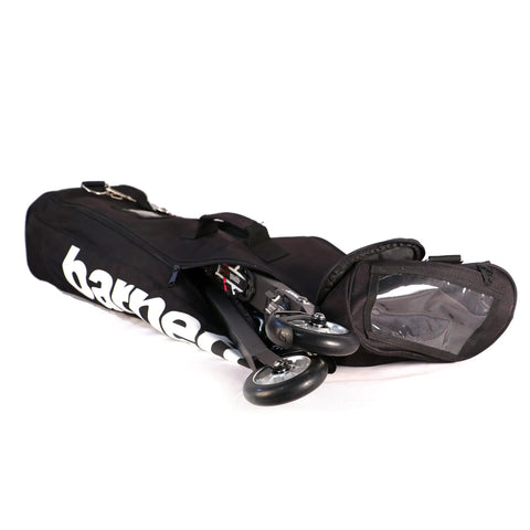 Biathlon Rifle Bag Senior Size In Black Rugged Comfortable Carryall With Pro Grade Rifle Cover Grab And Go Front Gear Pocket Writable Name Panel Ideal For Practice And Easy Transport