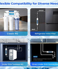 NSF Certified Fifth Stage Inline Post Carbon Water Filter Replacement Cartridge with diverse RO system compatibility