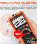 Digital Multimeter For DIYers And Pros True RMS 10A 1000V 6000 Counts Auto Ranging Volt Ohm Meter With NCV Function in use