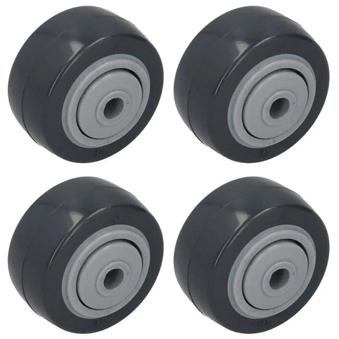 Jauarta Directional PU Wheel, Furniture Trolley Caster set of four durable and silent wheels for smooth mobility.