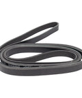 Premium Heavy Duty Serpentine Drive Belt Component Kit Featuring One Accessory Drive Belt Tensioner Assembly Plus One High Grade Rubber Belt That Keeps Engine Running Smooth And Efficient For Your Daily Rig Or Weekender Getaway., coiled black rubber serpentine drive belt