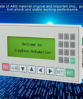 Front view of 3.7 Inch Text Display HMI For PLC With RS485 RS232 Serial Port And Cable Included, showing keypad and screen