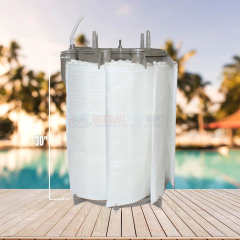 DEX6000DC Cluster Assembly For 60 Sq Ft Pro Grid DE Pool Filter Replacement Element Kit 30-inch size