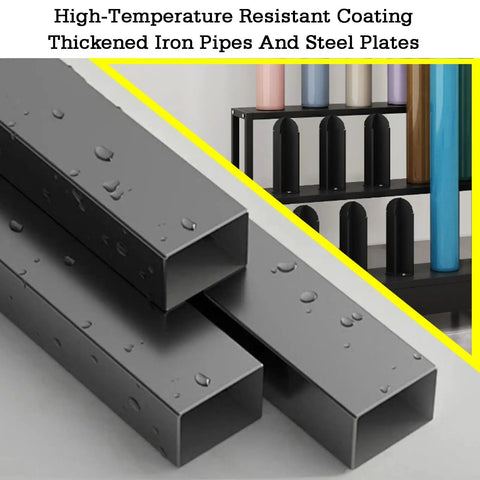 High-quality thickened iron pipes for Killer Heavy Duty Storage Rack For Roll Materials With Adjustable Leveling Feet For Garage Workshops.