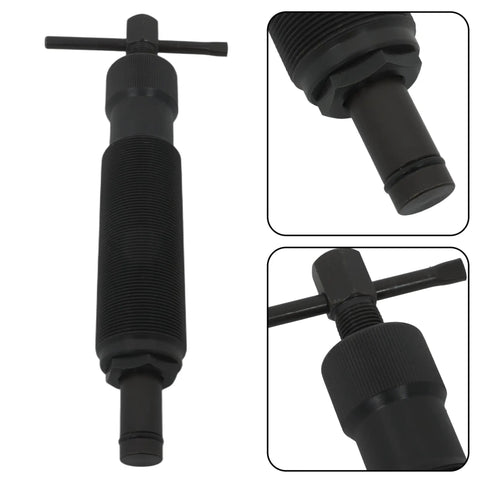 10 Ton Hydraulic Wheel Hub And Drive Shaft Puller Kit For 4 And 5 Stud Car Rides Featuring A Real Deal Heavy Duty Pump And Adapters To Knock Out Stubborn Bearings Without Marring Any Daily Beater Or Weekend Project