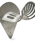 Heavy Duty Aluminum Hose Holder Wall Mount For Outdoor Gardens 200 Foot Reel For Half Inch Hoses Sturdy Garden Hose Rack