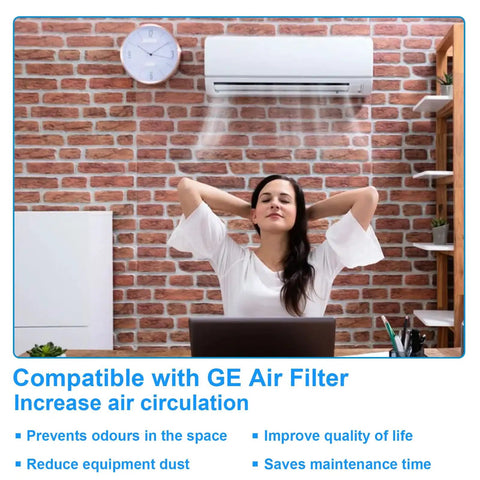 Top Notch Air Conditioner Filter Compatible With GE Units Ahq06lyw1 Ahq06lyq1 Replaces Ap6280063 For Built Tough Reliability And Sweet Fresh Airflow You Really Gonna Love Two Pack