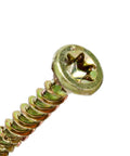 Close-up of sharp point star drive Interior Construction Screws Size 6 By Three Quarters Inch 100 Count Fast Install No Pre Drill