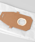 6 Pack Replacement Type Q HEPA Vacuum Bags For Hoover Platinum Upright UH30010 showing cardboard and fabric design