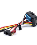 Waterproof 35A Brushless ESC for 1/18, 1/16, and 1/14 RC cars and trucks, 2 to 3S battery, 5V 2A BEC, excellent heat dissipation