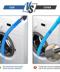 Universal Dryer Lint Cleaning Kit With Flexible Brush And Vacuum Hose Attachment, 31.5 Inch Reach comparison on washing machine