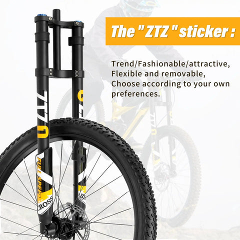 29 Inch Mountain Bike Air Inverted Front Fork With 200mm Travel Thru Axle 15x110 Double Crown MTB Suspension Close-up