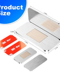 Adhesive Magnetic Cabinet Catch No Drill With Stainless Steel Drawer Magnets showing dimensions and components