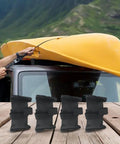 Roof Rack Anchor Kit With Hood Loop Straps For Cars Oxford Cloth With EVA Foam Quick Fix Tie Down Ropes For Kayaks And Canoes