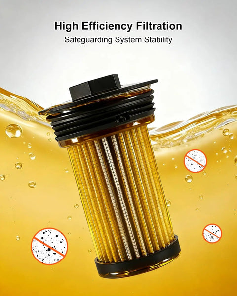 Two Pack Hydraulic Filters For Lawn Mowers And Compact Tractors Replacement 411135S 450 0022 00 PH 411135S 21545028 Keeps Your Hydraulic System Clean Smooth And Running Like New Easy Install Fits Parker Kubota Cub Cadet Pumps
