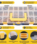 Grab And Go 3010 Piece Hardware Assortment Kit with organizing case showing interlocking lid and dividers
