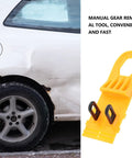 Professional Grade Paintless Dent Removal Kit featuring sturdy yellow puller, designed for quick repairs on dinged bumpers.