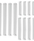 Straight Up Tough Clear Rubber Wall Saver Pads 12 Piece Kit with practical sizes for protecting furniture surfaces.