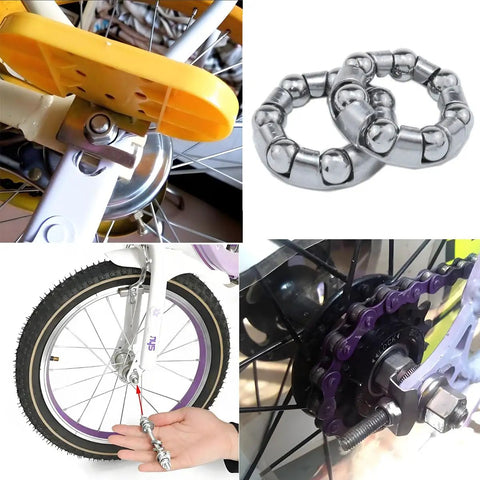 Dope Quick Release Bicycle Skewer Set for Road Mountain and BMX Wheels with durable hub axle bearings and lightweight design