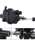 2750 PSI Hydraulic Log Splitter Directional Control Valve With Auto Return Detent Lever And 21 GPM Flow SAE for small tractors