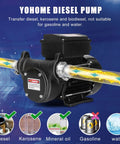 Heavy Diesel Transfer Pump Delivering A Fast 20 Gpm Flow With 110V Electric Power For Slick Kerosene And Biodiesel Handling Plus Rock Solid High Lift Performance Built For The Daily Grind near diesel and kerosene.