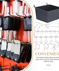 Rock Solid And Built Tough 80 Piece Peg Board Hooks And Bins Set For Garage Tool Storage Wall Mount Organizer With Steel Pegs displaying key hooks and bins.