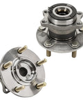 AWD Rear Wheel Bearing And Hub Assembly Pair For Mitsubishi Lancer 2008 To 2015 And Outlander 2007 To 2013 With 5 Lug And ABS BR930866