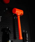 Dead Blow Hammer 4 Lb Mallet With Non Marring Rubber Coating For Wood And Metal Heavy Duty Build Orange Grip Scratch Free Taps