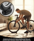 Front Wheel Block for Bike Trainers Rock Solid Stability with Heavy Duty Plastic Build Anti Slip Base for Indoor Turbo Trainers
