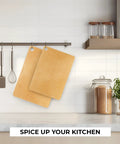 Set Of 2 Heavy Duty Wood Fiber Cutting Boards Kitchen Workhorse Built Like A Tank Heavy Duty Prep Surface hanging in modern kitchen.