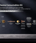 Plug And Play Start Cartridge For CutMaster Plasma Torches SL60 SL100 9 8213 9 8277 diagram with components shown