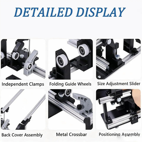 Detailed display of Hassle Free Shipping Box Folder That Creases Cardboard Flaps Rapidly Adjustable Manual Pressing Tool.