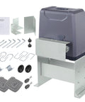 Heavy Duty Sliding Gate Opener For Gates Up To 3300 Pounds And 40 Feet With 2 Remote Controls 550W Motor Durable Steel Driveway Kit