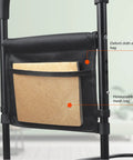 Close-up of mesh pocket on 2-In-1 Bed Safety Rails For Seniors With Handy Hand Rail with Oxford cloth storage bag