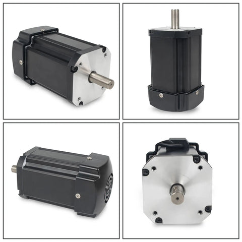 DC Brushless Spindle Motor Kit For CD210v WM210v Lathe 1100W 110V Input Heavy Duty High Speed Low Noise Drive, multiple angles
