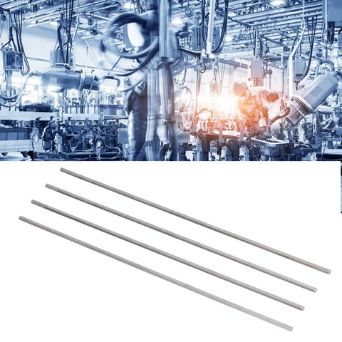 4Pcs 5mm Stainless Steel Hex Shafts Set With High Hardness Wearproof And Antislip Design for robotic motion in a factory setting.