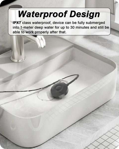 Magnetic Charger Replacement For Oral B iO Series 7 8 9 10 Electric Toothbrush, black charging base submerged in sink