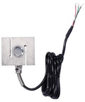 Heavy Duty Tensile And Compression Force Sensor For Industrial Automation And Control Systems One Ton Load Measurement S Type Transducer Built Tough From 40Cr Alloy Steel For Superior Fatigue Resistance And Precise Load Sensing, showing coiled cable and connection terminal
