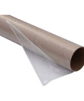 Car Window Repair Tape Wrap 17.5 Inch Wide Clear Adhesive Film 6 Ft Long Waterproof Tacky Tape For Temporary Car Window Fix Easy To Apply Auto Window Patch, rolled view