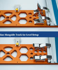 Heavy Duty Track Saw Square Guide Rail Accessory With CNC Precision For Pro Level 90 Degree Cuts Rock Solid Aluminum Build
