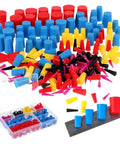 Super Cool 250 Pack Silicone Rubber Tapered Plugs Kit With 8 Sizes Fits Powder Coating High Heat Resistant Cone Set Durable Crack Proof Tool Job Site Hero Stuff, assorted plugs with storage case
