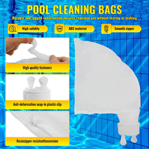 Beefed Up Pool Cleaner Rebuild Kit For Polaris 280 TR28P Zodiac with high-quality fasteners and pool cleaning bag details