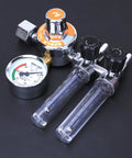 Argon Pressure Regulator With Double Tube Design For TIG And MIG Welding Equipment, G5/8 Female Thread, Smooth Gas Flow