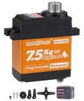 Waterproof 7.5Kg High Torque RC Micro Servo With Metal Gear Digital For One Eighteenth And One Tenth Scale Crawlers product image