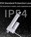 12V Electric Linear Actuator 100N Heavy Duty Load 22lb Capacity 6 Inch Stroke in IP54 water test, DIY projects and automation